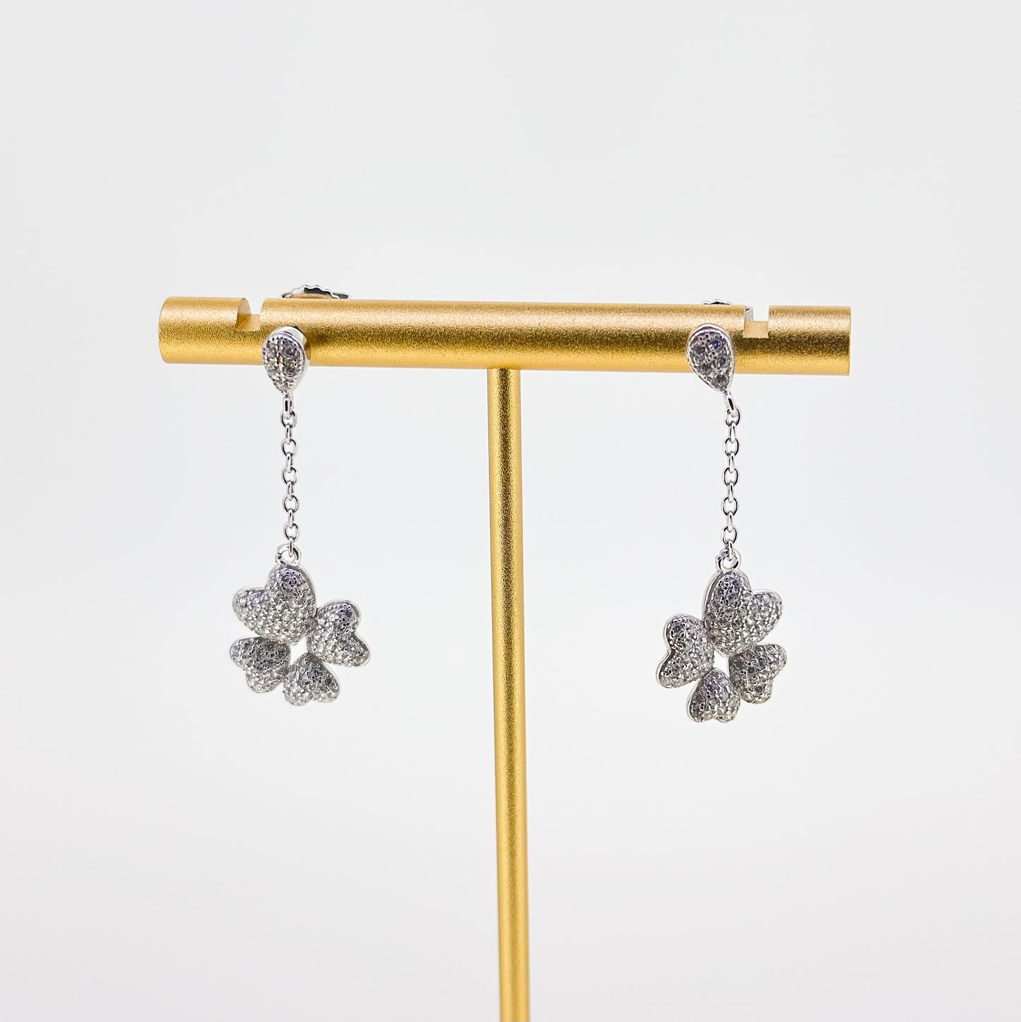 Four Heart Earring