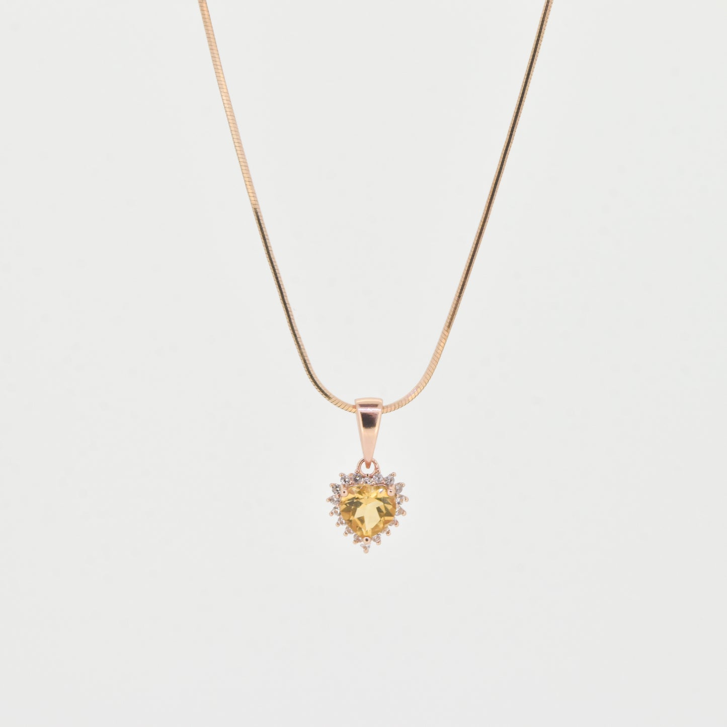 Rose Gold Heart Set