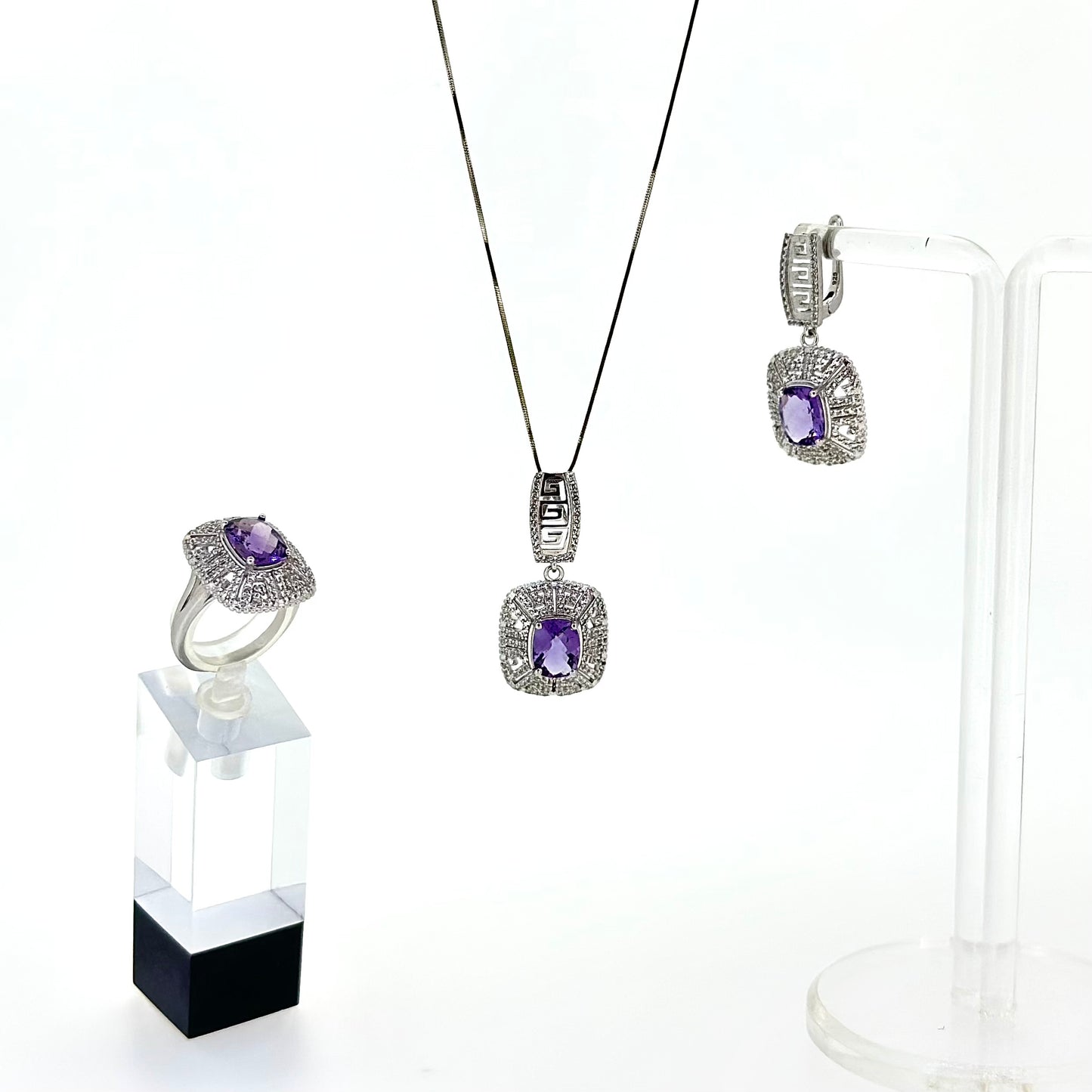 Purple Gem Set