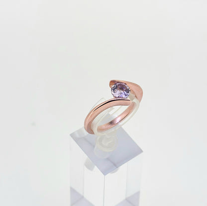 Amethyst Rose Gold Set