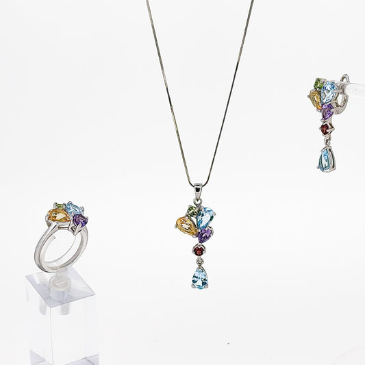 Four Gemstones Set